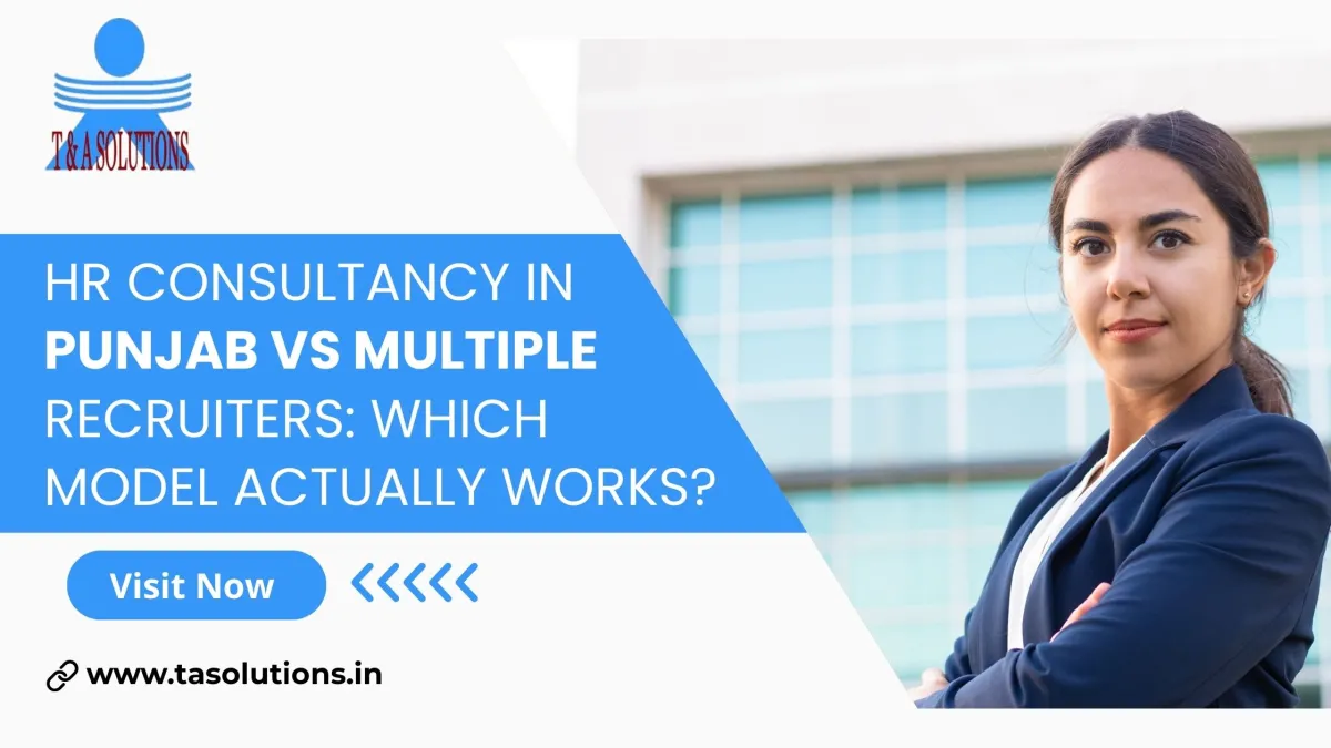 HR Consultancy in Punjab vs Multiple Recruiters: Which Model Actually Works?