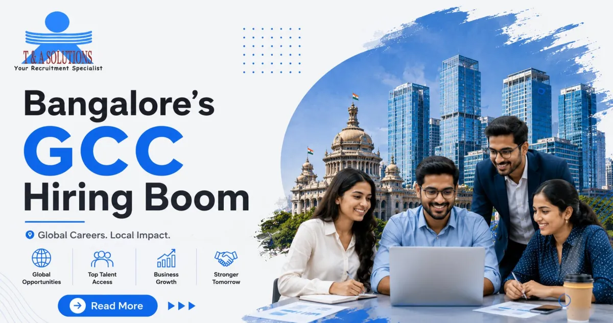 How placement consultants in Bangalore are filling roles inside India's 1,600+ Global Capability Centers (GCCs)
